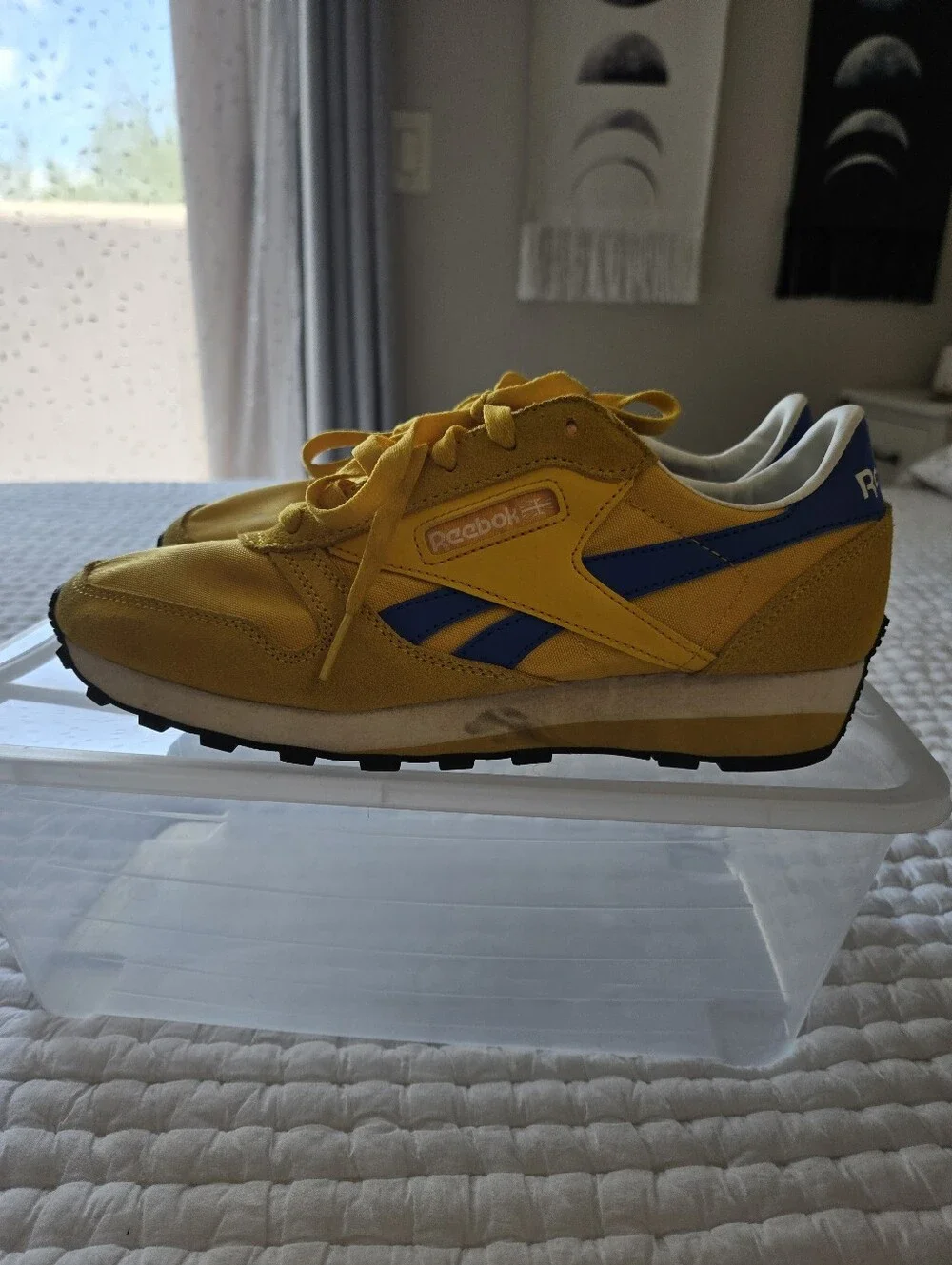 Reebok color lace
